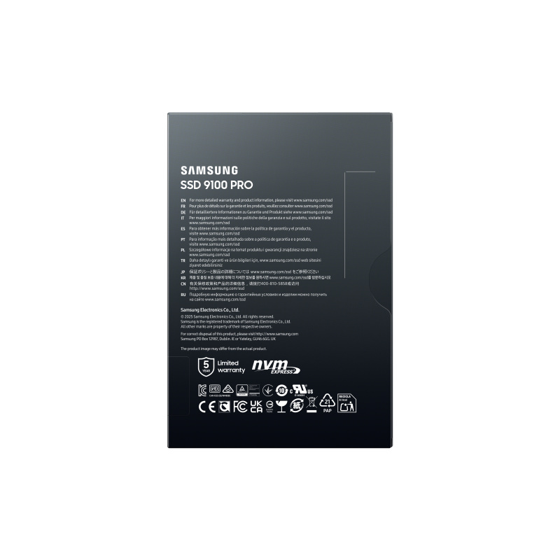 Samsung 9100 PRO PCIe® 5.0 NVMe™ M.2 SSD - 1 TB