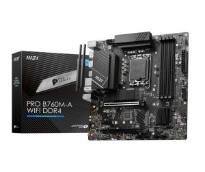 MSI PRO B760M-A WIFI DDR4 carte mère Intel B760 LGA 1700 micro ATX