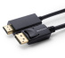 Microconnect MC-DP-HDMI-300 câble vidéo et adaptateur 3 m DisplayPort Noir