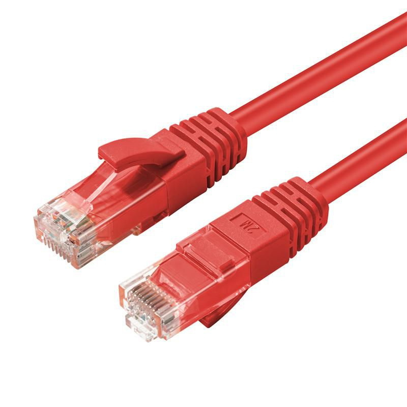 Microconnect UTP602R câble de réseau Rouge 2 m Cat6 U/UTP (UTP) Rond