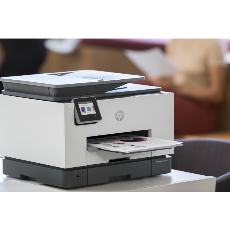 HP OfficeJet Pro 9023 Sans fil All-in-One Couleur Imprimante, Impression recto-verso; copieur, scanner