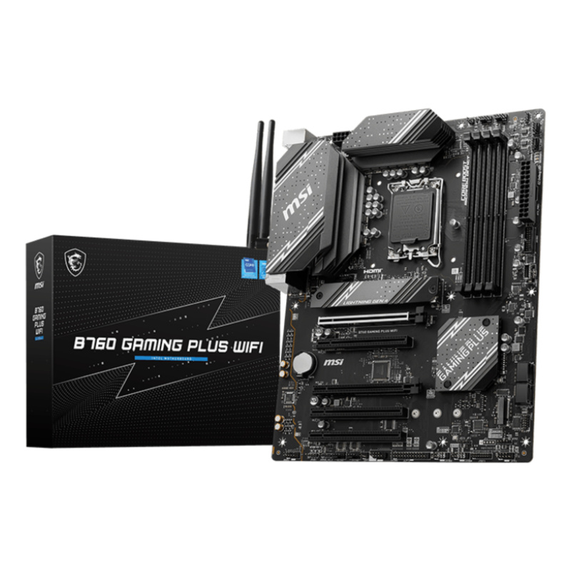MSI B760 GAMING PLUS WIFI carte mère Intel B760 LGA 1700 ATX