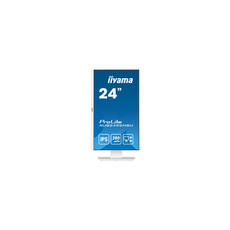 iiyama XUB2492HSU-W6 écran plat de PC 60,5 cm (23.8") 1920 x 1080 pixels Full HD LED Blanc