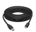 Microconnect USB3.1CA5AMP câble USB USB 3.2 Gen 1 (3.1 Gen 1) 5 m USB C USB A Noir