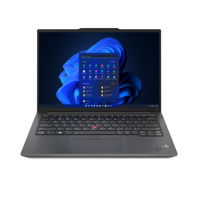 Lenovo ThinkPad E14 Gen 5 (Intel) Intel® Core™ i5 i5-1335U Ordinateur portable 35,6 cm (14") WUXGA 16 Go DDR4-SDRAM 512 Go SSD Wi-Fi 6 (802.11ax) Windows 11 Pro Français Graphite, Noir