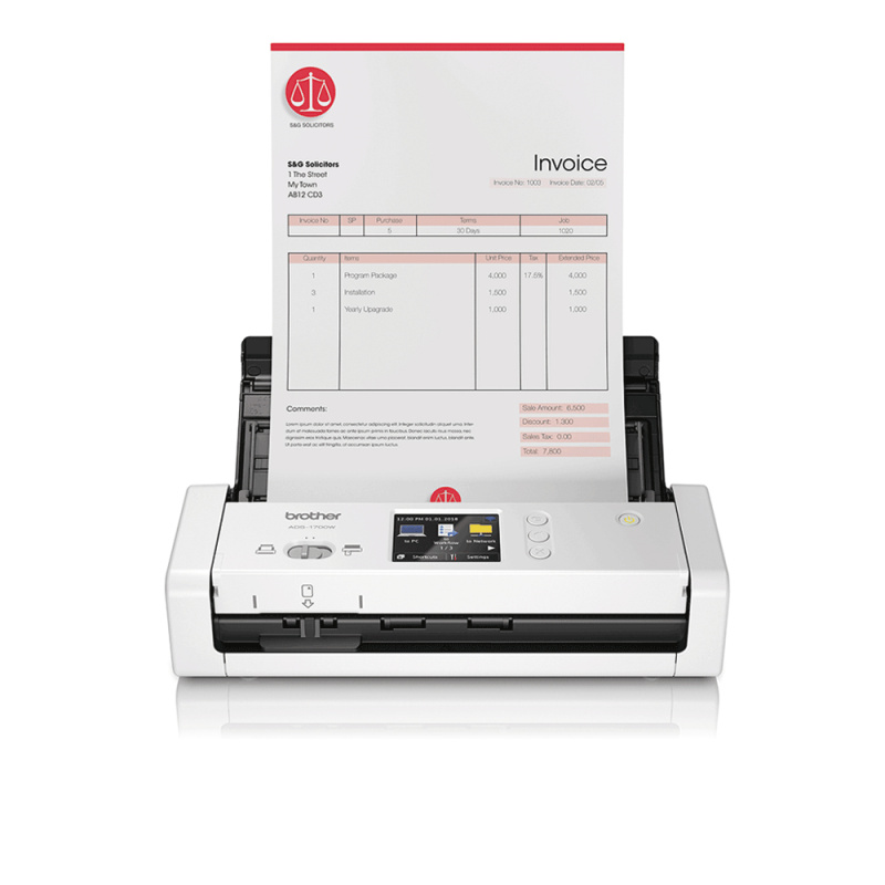 Brother ADS-1700W - Scanner Compact Recto Verso