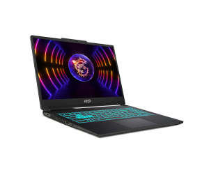 MSI Cyborg 15 A13VF-679FR Intel® Core™ i7 i7-13620H Ordinateur portable 39,6 cm (15.6") Full HD 32 Go DDR5-SDRAM 1 To SSD NVIDIA GeForce RTX 4060 Wi-Fi 6E (802.11ax) Windows 11 Home Noir