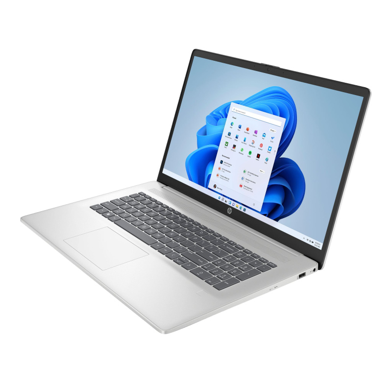 HP Laptop 17-cp3006nf AMD Ryzen™ 7 7730U Ordinateur portable 43,9 cm (17.3") Full HD 16 Go DDR4-SDRAM 1 To SSD Wi-Fi 6 (802.11ax) Windows 11 Home Argent
