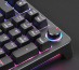 Mars Gaming MKPROYFR clavier USB AZERTY Français Noir