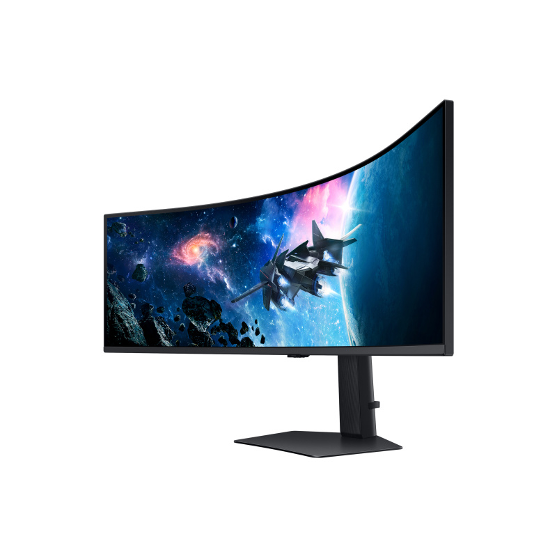 Samsung G95C écran plat de PC 124,5 cm (49") 5120 x 1440 pixels Dual QHD LED Noir