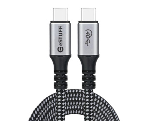 eSTUFF ES604514-BULK câble USB USB4 Gen 3x2 1,2 m USB C Gris