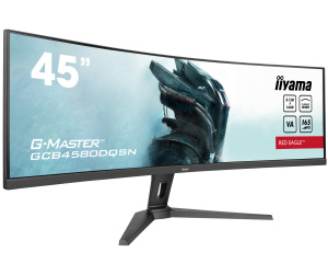 iiyama G-MASTER RED EAGLE CURVED écran plat de PC 114,3 cm (45") 5120 x 1440 pixels Dual QHD LED Noir