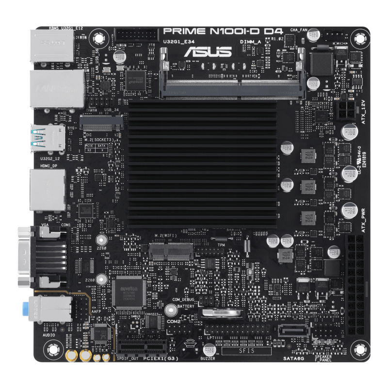 ASUS PRIME N100I-D D4 NA (CPU intégré) mini ITX