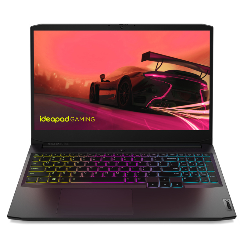 Lenovo IdeaPad Gaming 3 15ACH6 AMD Ryzen™ 7 5800H Ordinateur portable 39,6 cm (15.6") Full HD 16 Go DDR4-SDRAM 512 Go SSD NVIDIA GeForce RTX 3060 Wi-Fi 6 (802.11ax) Windows 10 Home Français Noir