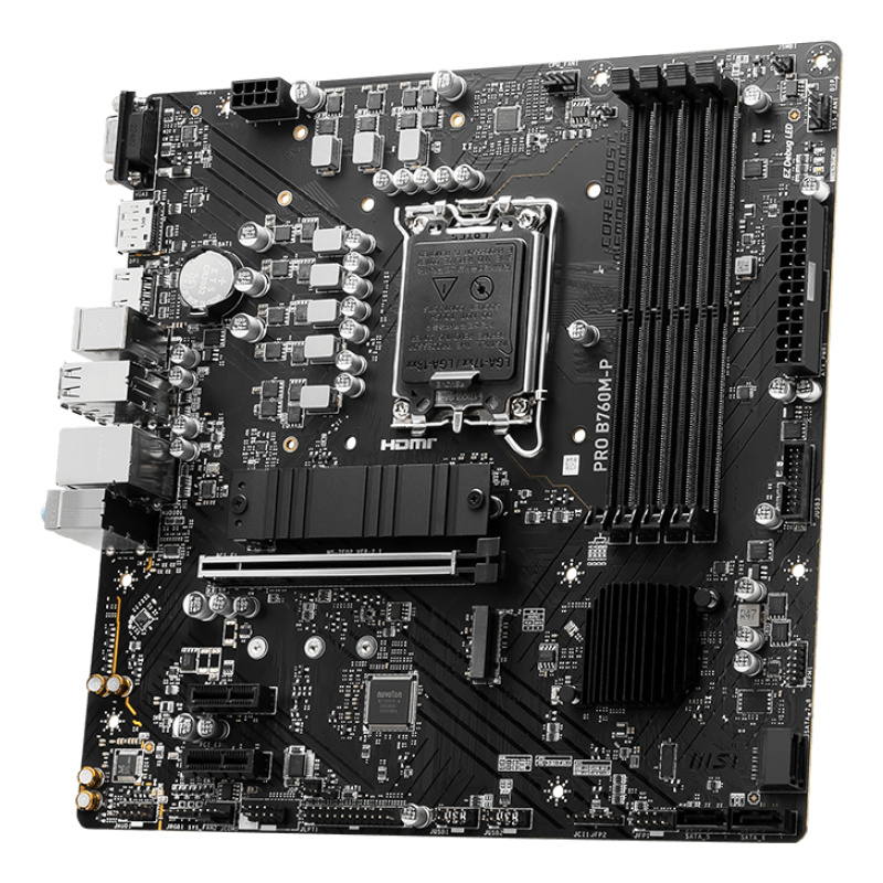 MSI PRO B760M-P carte mère Intel B760 LGA 1700 micro ATX