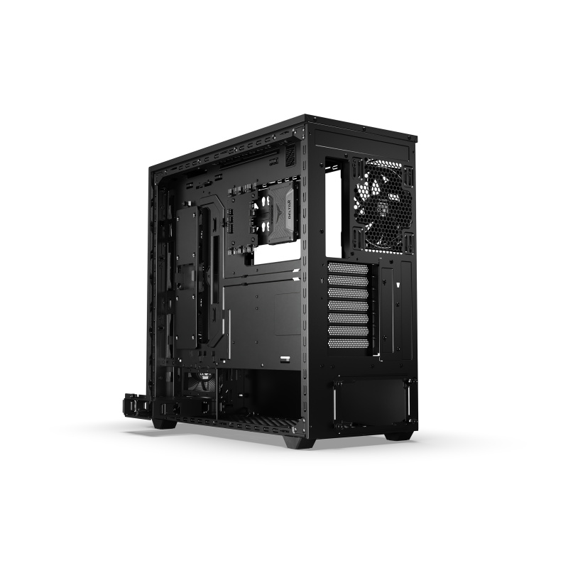 be quiet! Shadow Base 800 Noir | Boîtier PC ARGB vitré, Mini ITX / Micro ATX / ATX / E-ATX, 4 ventilateurs Light Wings PWM 140 mm