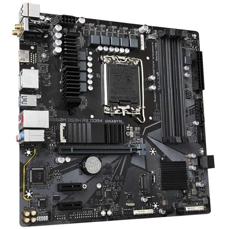 GIGABYTE B660M DS3H AX DDR4 carte mère Intel B660 LGA 1700 micro ATX
