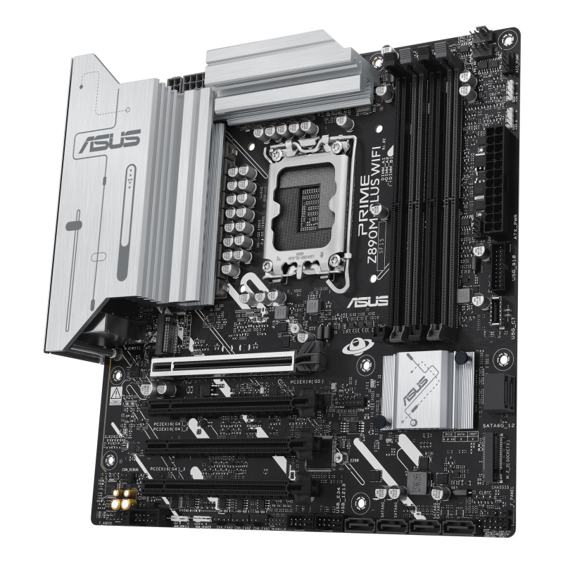 ASUS PRIME Z890M-PLUS WIFI Intel Z890 LGA 1851 (Socket V1) micro ATX