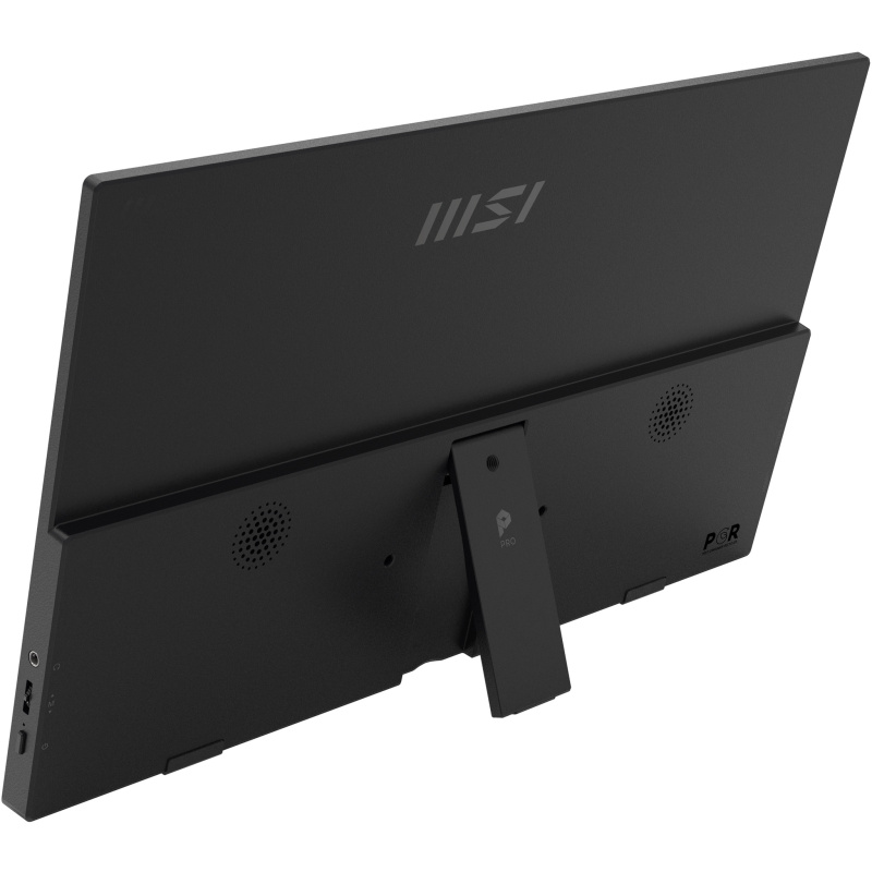 MSI PRO MP165 E6 téléviseur et moniteur portables Moniteur portable Noir 39,6 cm (15.6") LED 1920 x 1080 pixels
