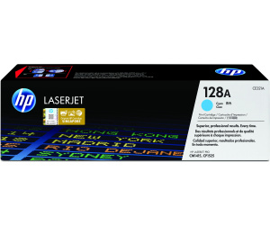 HP 128A toner LaserJet cyan authentique