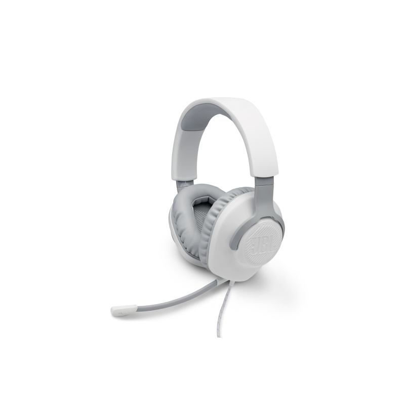 JBL Quantum 100 Écouteurs Avec fil Arceau Jouer Blanc