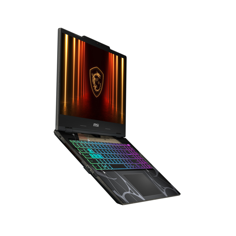 MSI Cyborg 15 B2RWFKG-299XFR Intel Core 5 210H Ordinateur portable 39,6 cm (15.6") Full HD 32 Go DDR5-SDRAM 512 Go SSD NVIDIA GeForce RTX 5060 Wi-Fi 6E (802.11ax) DOS gratuit Français Noir