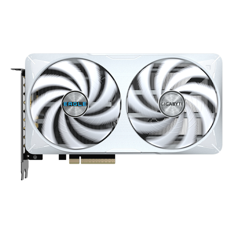 GIGABYTE GeForce RTX 5060 Ti EAGLE OC ICE 16G Carte Graphique – 16 Go GDDR7, 128 bits, PCI-E 5.0, 2617 MHz Fréquence du processeur, 3 x DisplayPort, 1 x HDMI, GV-N506TEAGLEOC ICE-16GD