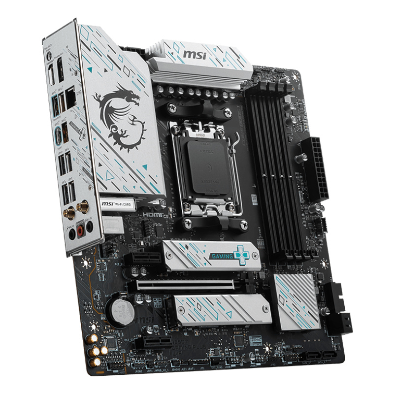 MSI B650M GAMING PLUS WIFI carte mère AMD B650 Emplacement AM5 micro ATX