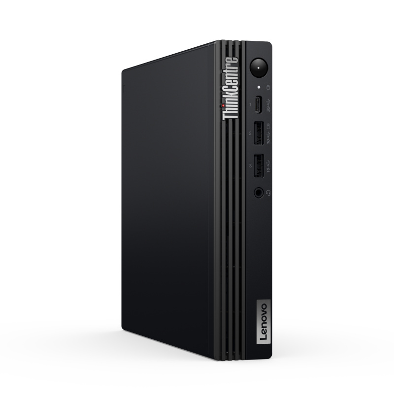 Lenovo ThinkCentre M70q Gen 5 Intel® Core™ i3 i3-13100T 8 Go DDR5-SDRAM 256 Go SSD Windows 11 Pro Mini PC Noir