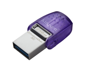 Kingston Technology DataTraveler 256 Go microDuo 3C 200 Mo/s dual USB-A + USB-C