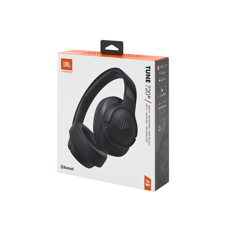 JBL Tune 720BT Casque Sans fil Arceau Appels/Musique Bluetooth Noir