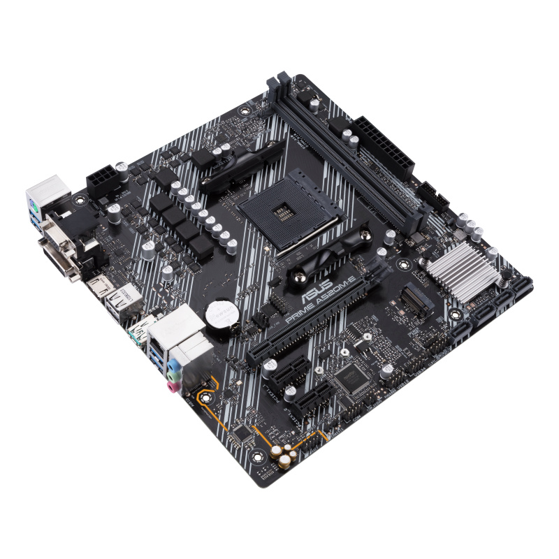 ASUS PRIME A520M-E AMD A520 Emplacement AM4 micro ATX