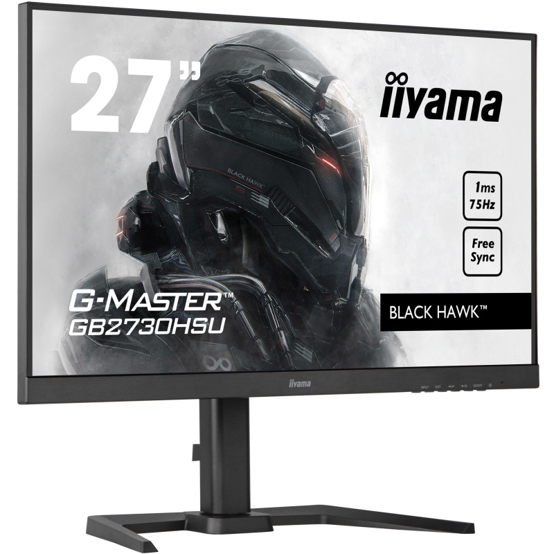 iiyama G-MASTER GB2730HSU-B5 écran plat de PC 68,6 cm (27") 1920 x 1080 pixels Full HD LED Noir