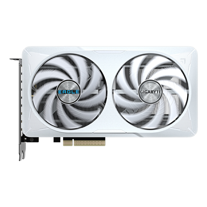 GIGABYTE GeForce RTX 5060 EAGLE OC ICE 8G Carte Graphique - 8GB GDDR7, 128bit, PCI-E 5.0, 2550 MHz Fréquence du cœur, 3 x DisplayPort, 1 x HDMI, GV-N5060EAGLEOC ICE-8GD