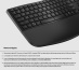 HP STORE 3PL clavier Bureau RF sans fil + Bluetooth Noir