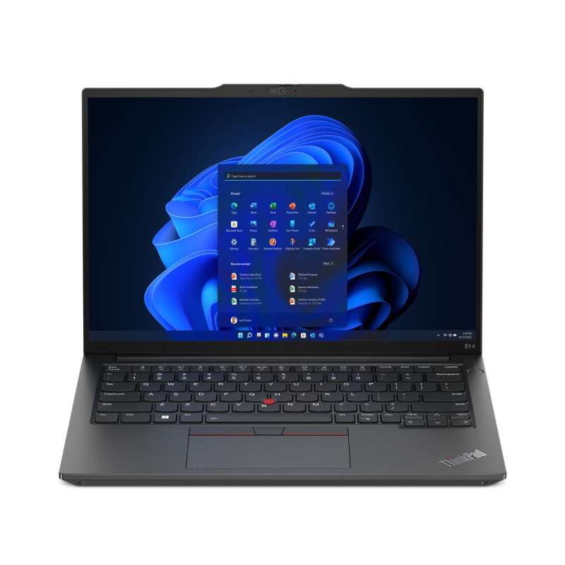 Lenovo ThinkPad E14 Gen 5 (Intel) Intel® Core™ i5 i5-1335U Ordinateur portable 35,6 cm (14") WUXGA 16 Go DDR4-SDRAM 512 Go SSD Wi-Fi 6 (802.11ax) Windows 11 Pro Français Graphite, Noir