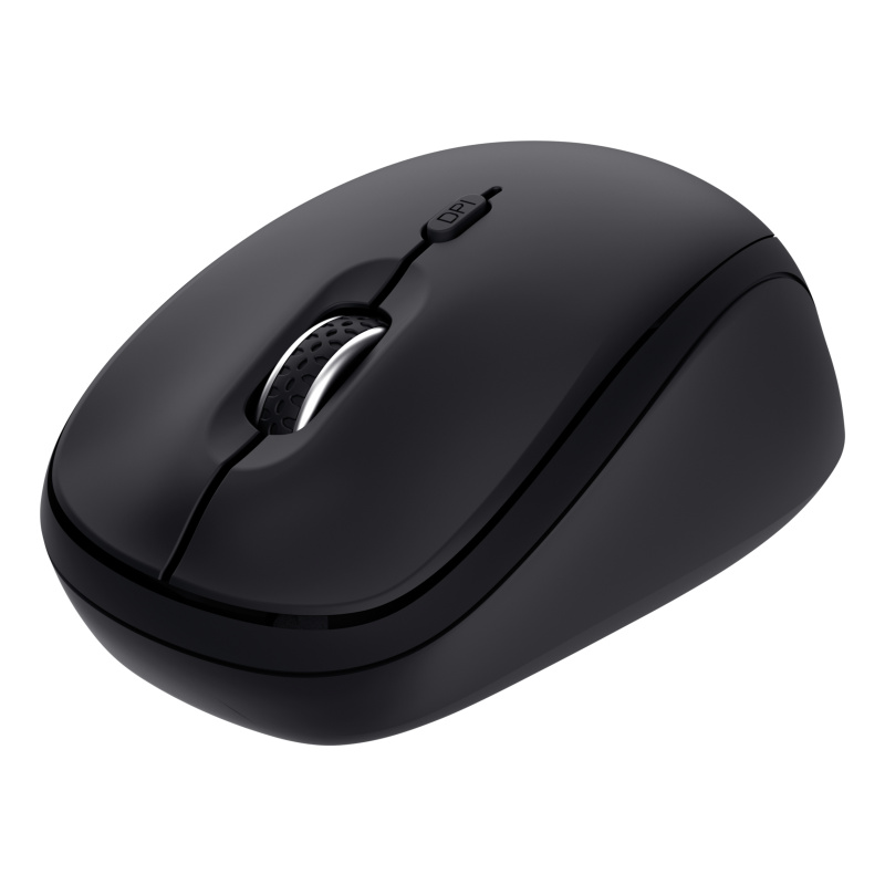 Trust Yvi+ souris Universel Ambidextre RF sans fil + Bluetooth Optique 1600 DPI