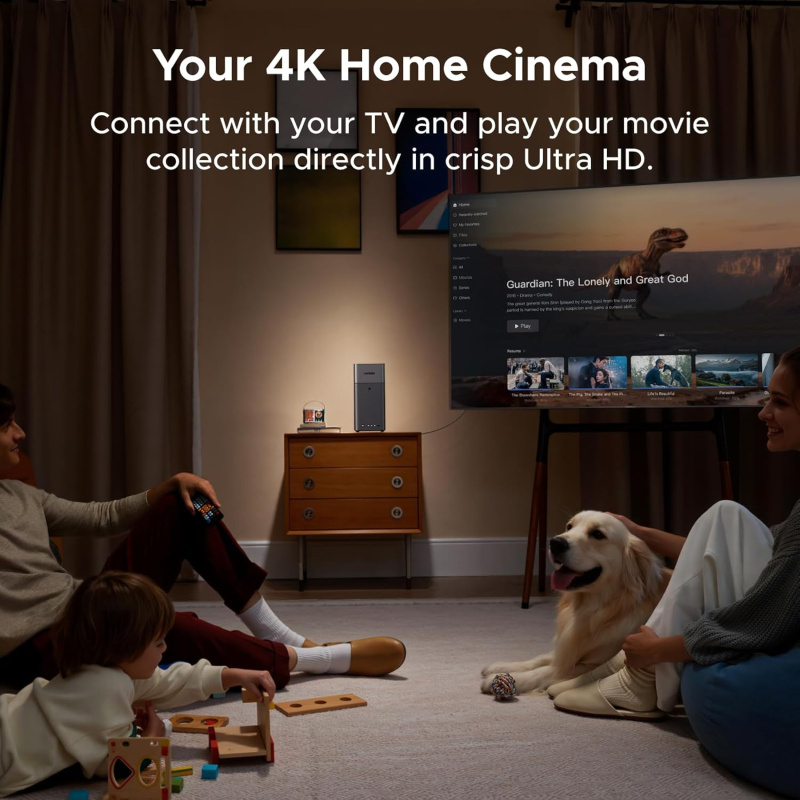 Ugreen DH2300 NAS Mini Tower 4 Go Gris