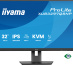 iiyama ProLite XUB3297QSNP-B1 écran plat de PC 81,3 cm (32") 2560 x 1440 pixels Quad HD LED Noir