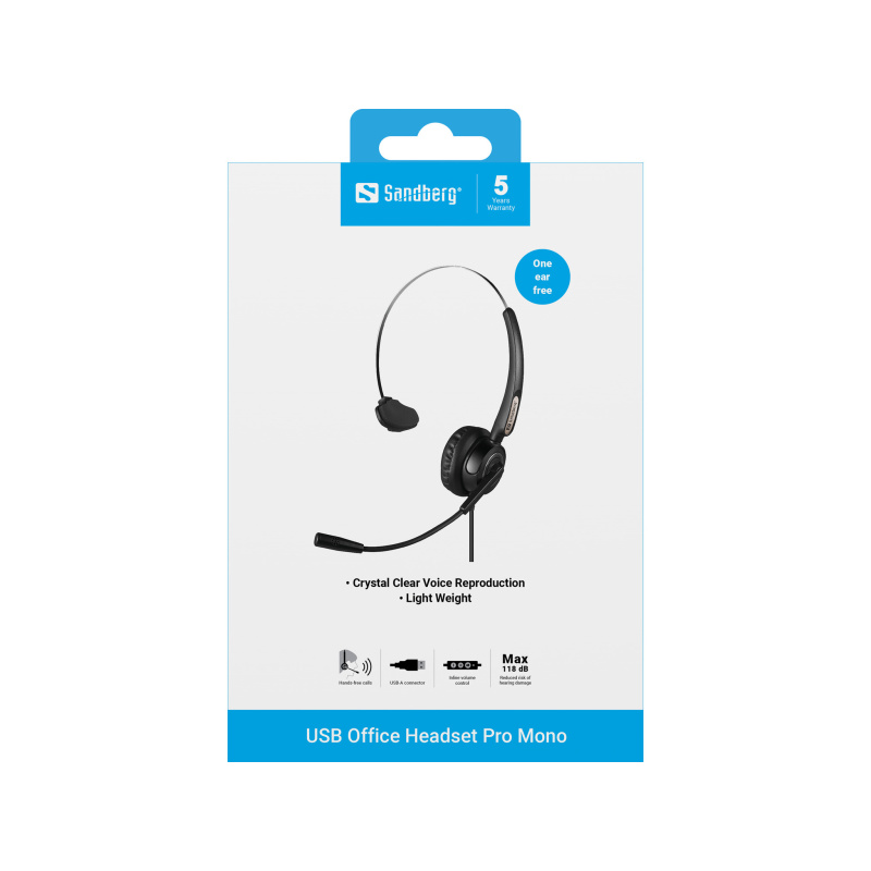 Sandberg USB Office Headset Pro Mono