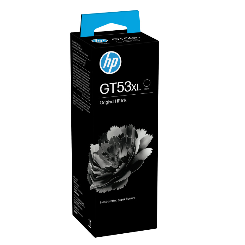 HP Bouteille d'encre noire GT53XL authentique (135 ml)