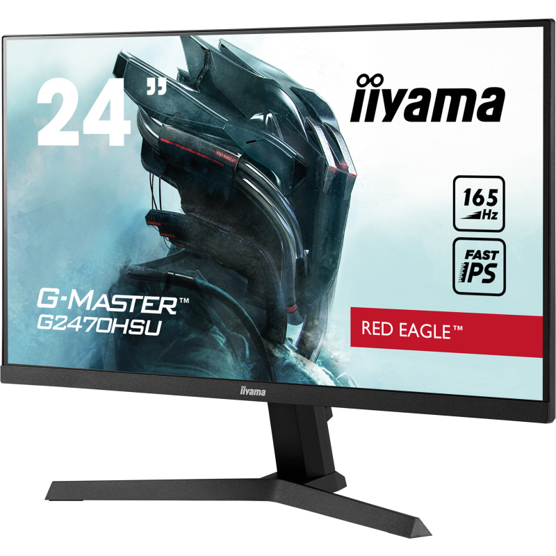 iiyama G-MASTER Red Eagle LED display 60,5 cm (23.8") 1920 x 1080 pixels Full HD Noir
