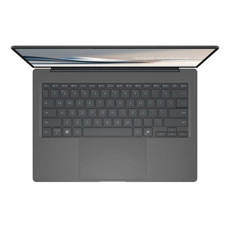 ASUS Zenbook A14 UX3407QA-QD343X Snapdragon X1-26-100 Ordinateur portable 35,6 cm (14") WUXGA 32 Go LPDDR5x-SDRAM 1 To SSD Wi-Fi 6E (802.11ax) Windows 11 Pro Gris