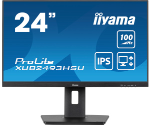 iiyama XUB2493HSU-B7 écran plat de PC 60,5 cm (23.8") 1920 x 1080 pixels Full HD LED Noir