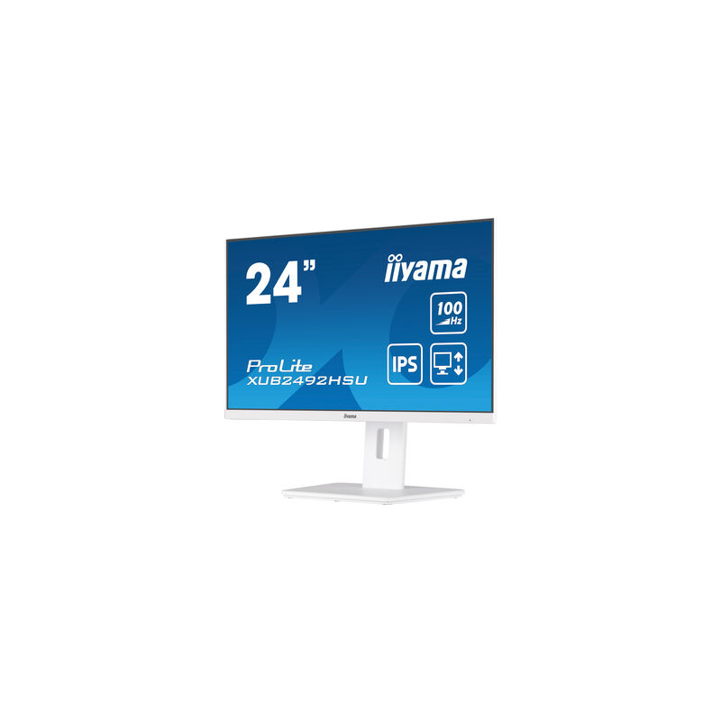 iiyama XUB2492HSU-W6 écran plat de PC 60,5 cm (23.8") 1920 x 1080 pixels Full HD LED Blanc