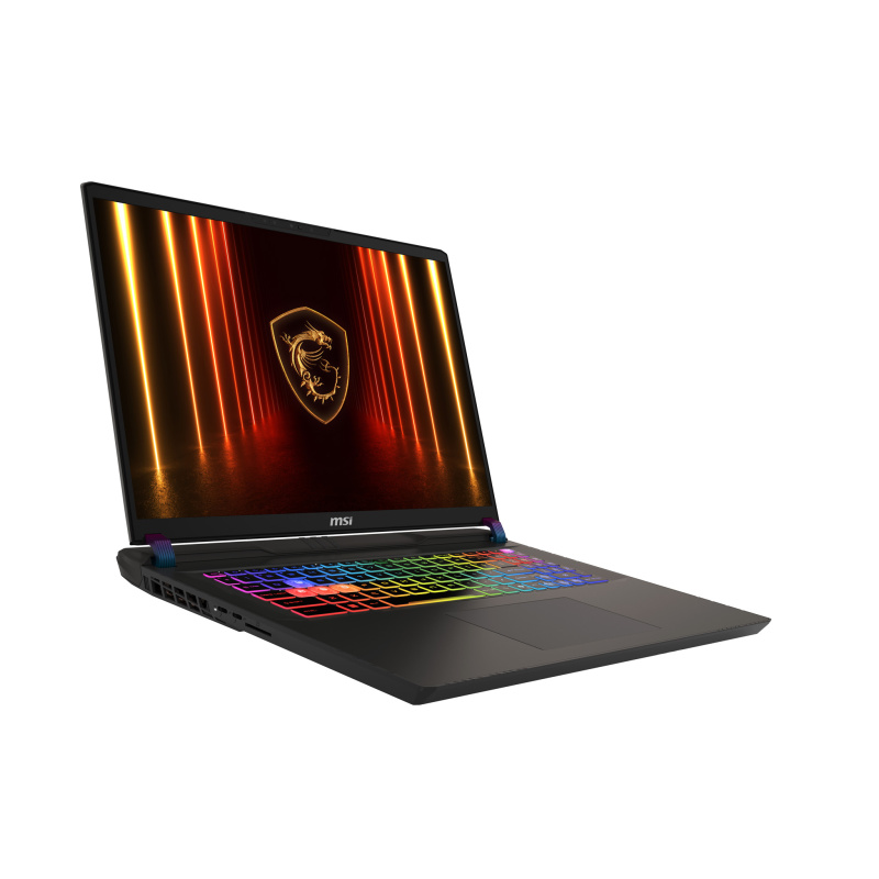 MSI Vector 17 HX AI A2XWIG-010FR Intel Core Ultra 9 275HX Ordinateur portable 43,2 cm (17") Quad HD+ 32 Go DDR5-SDRAM 2 To SSD NVIDIA GeForce RTX 5080 Wi-Fi 7 (802.11be) Windows 11 Home Français Gris
