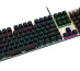MSI FORGE GK310 RED FR clavier Jouer USB QWERTY Français Noir