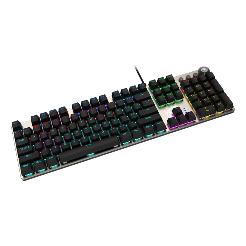MSI FORGE GK310 RED FR clavier Jouer USB QWERTY Français Noir