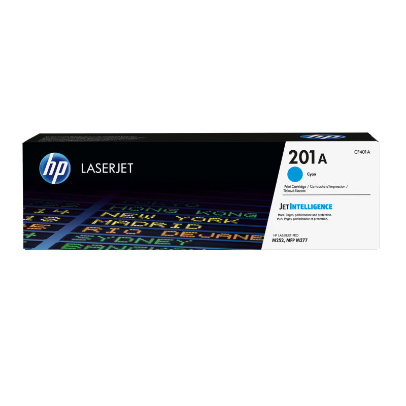 HP 201A toner LaserJet Cyan authentique