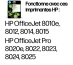 HP 912 Pack de 4 cartouches d'encre Noir/Cyan/Magenta/Jaune authentiques